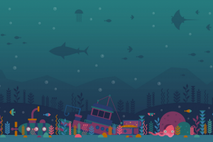 Фоновая иллюстрация к компьютерной игре