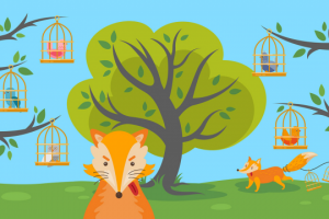 2D иллюстрация к компьютерной игре