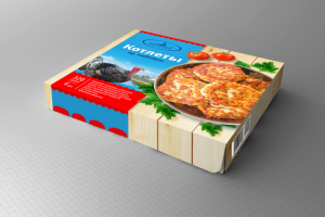 Упаковка для котлет
