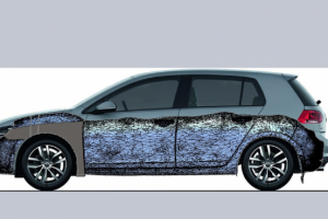 Проект обвеса для легкового автомобиля. Работа с облаком точек.