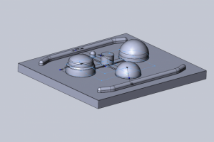 Форма для изготовления блистера