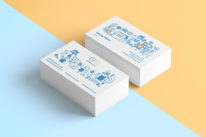 Дизайн визиток для Get Servers