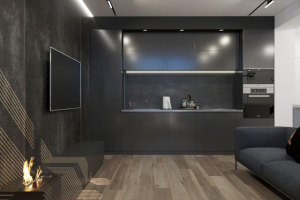 Квартира Холостяка в СОВРЕМЕННОМ СТИЛЕ