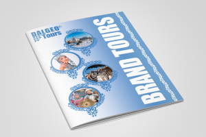 Буклеты для туристической компании