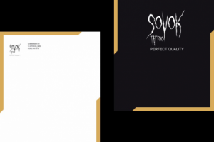 Фирменные бланки для тату студии SOVOK