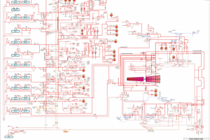 технологическая схема отборного пара котлотурбинного цеха