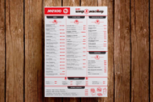 Верстка меню