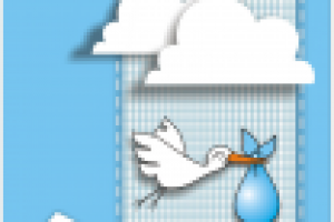 Открытка "С новорожденным!"