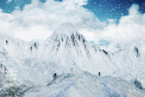 snow mountain