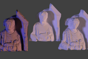 sculpture low, high