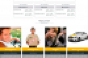 Сайт такси сервиса "Московское такси"