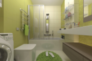 Дизайн интерьера санузла