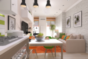 Кухня-гостиная