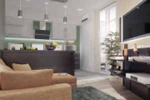 Кухня-гостиная