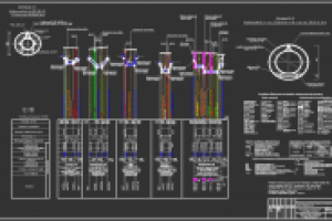 Продольный профиль перекладки ГВ
