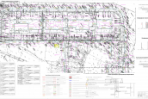 Стройгенплан внутриплощадочных сетей.