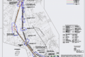 Стройгенплан сетей водоотведения жилого комплекса