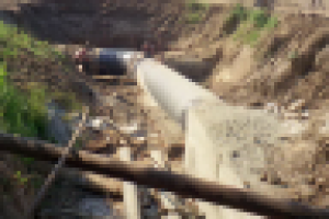 Реконструкция МКАД. Перекладка 15го водовода РВС.