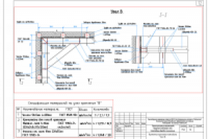 Узел крепления котлована.