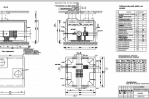 Технологическая часть водопроводной камеры