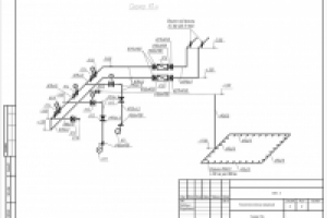 аксонометрическая схема КНС ТХ