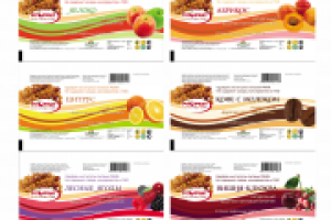 Линейка фруктовых батончиков