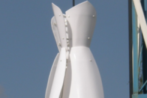 Ветромотор "Платье на вешалке"