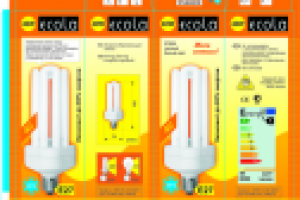 Упаковка лампы Ecola