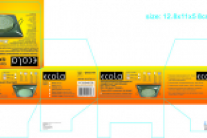 Упаковка светильника Ecola