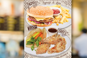 Тейбл тент в ресторан Вена кафе