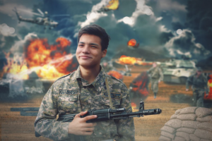 Веселый солдат