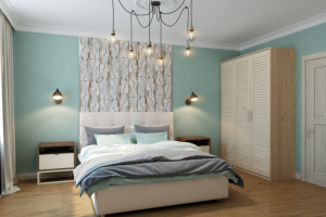 Спальня в скандинавском стиле