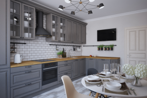 Кухня в стиле сканди