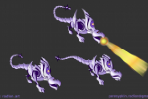 Metal Dragon (wait, go, attack)