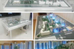 Архитектурный макет жилого комплекса