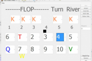 Эмитатор покера (Расчет победителя)