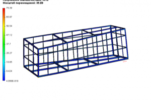 Расчет на прочность блок-контейнера