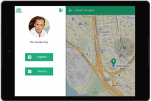 Приложение для управления территориальными менеджерами