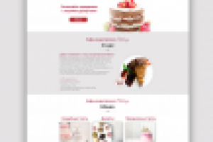 Сайт для кондитерской Bakery