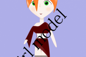 Модель девушка