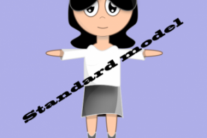 Модель девочка стандартная