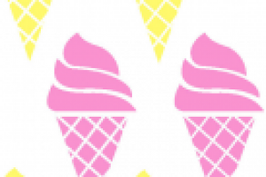 Бесшовный фон мороженое