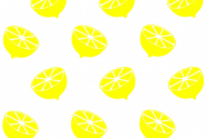 Бесшовный фон Лимоны