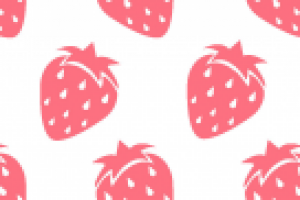 Бесшовный фон клубника