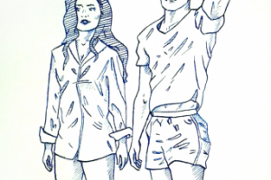 Иллюстрация мистер и миссис Смит