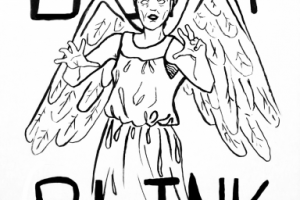 Иллюстрация по вселенной "Доктор Кто"