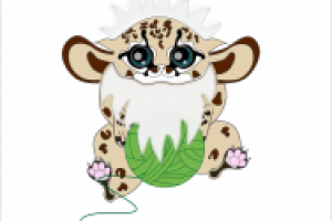 Герой персонаж для сайта по рукоделию