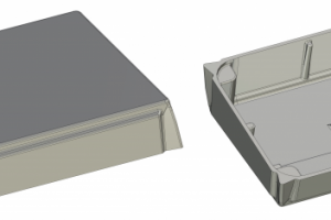 3Д модель корпуса овердрайва