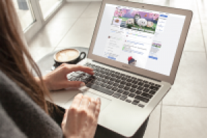 Дизайн Facebook (продажа дизайнерских изделий)