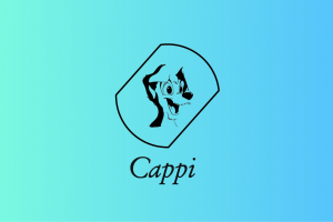 Дизайн визитки "Cappi - груминг салон для собак"